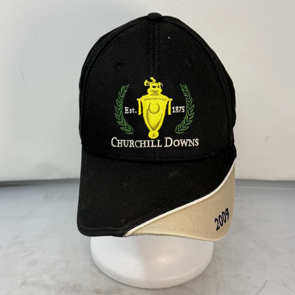 2009 Churchill Downs Scala Hat 100% Cotton Adjustable Band